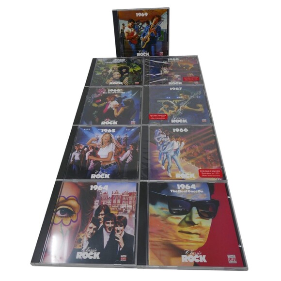 Time Life Music Classic Rock 9 CD Lot Collection 1964-1969 - Picture 1 of 16